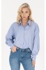 ΠΟΥΚΑΜΙΣΟ ΡΙΓΕ OFFICE LOOK ΜΕ ΛΕΠΤΟΜΕΡΕΙΑ ΣΤΡΑΣ ΣΤΟΝ ΓΙΑΚΑ