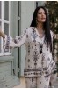ΣΕΤ (ΠΟΥΚΑΜΙΣΑ-ΠΑΝΤΕΛΟΝΑ) LINEN LOOK ΜΕ ΜΠΟΡΝΤΟΥΡΑ