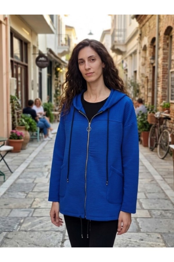 ΖΑΚΕΤΑ ΡΙΠ OVERSIZED ΜΕ ΚΟΥΚΟΥΛΑ