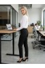 ΠΑΝΤΕΛΟΝΙ  OFFICE LOOK ΜΕ ΛΑΣΤΙΧΟ ΣΤΗΝ ΜΕΣΗ