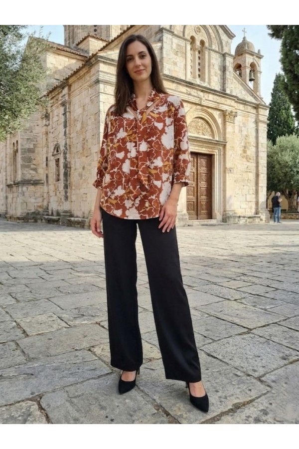 ΠΟΥΚΑΜΙΣΑ FLORAL ΜΕ ΓΙΑΚΑ ΚΑΙ ΔΕΣΙΜΟ ΜΕ ΦΙΟΓΚΟ