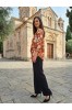 ΠΟΥΚΑΜΙΣΑ FLORAL ΜΕ ΓΙΑΚΑ ΚΑΙ ΔΕΣΙΜΟ ΜΕ ΦΙΟΓΚΟ
