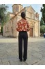 ΠΟΥΚΑΜΙΣΑ FLORAL ΜΕ ΓΙΑΚΑ ΚΑΙ ΔΕΣΙΜΟ ΜΕ ΦΙΟΓΚΟ