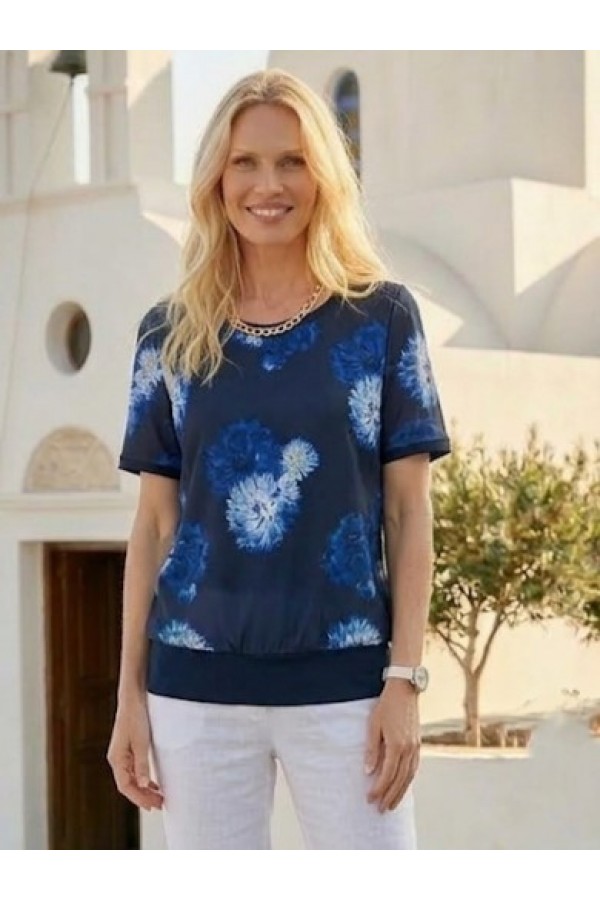 ΜΠΛΟΥΖΑ FLORAL VISCOSE