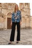 ΠΟΥΚΑΜΙΣΑ FLORAL ΓΡΑΜΜΗ LOOSE ΜΕ ΑΣΥΜΕΤΡΟ ΤΕΛΕΙΩΜΑ