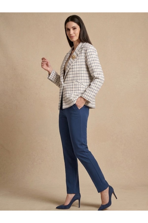 ΣΑΚΑΚΙ ΚΑΡΟ TWEED STYLE ΜΕ ΚΑΡΦΙΤΣΑ
