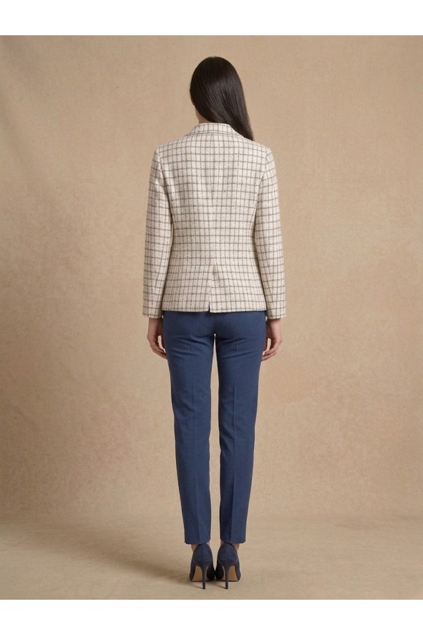 ΣΑΚΑΚΙ ΚΑΡΟ TWEED STYLE ΜΕ ΚΑΡΦΙΤΣΑ
