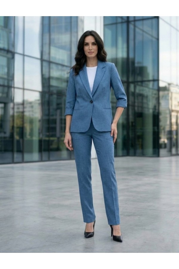 ΚΟΥΣΤΟΥΜΙ BLAZER ΜΟΝΟΠΕΤΟ ΜΕ ΠΑΝΤΕΛΟΝΙ CIGARETTE