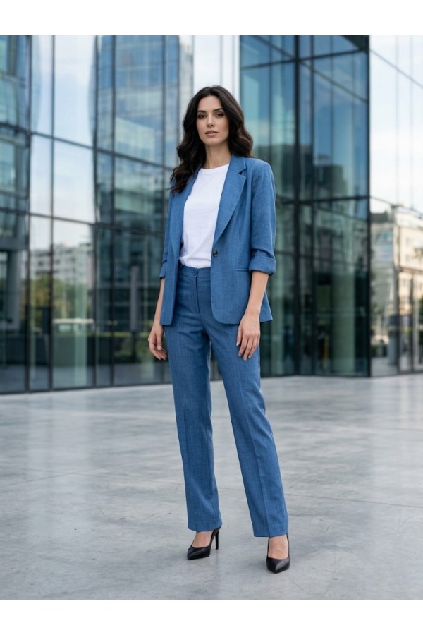 ΚΟΥΣΤΟΥΜΙ BLAZER ΜΟΝΟΠΕΤΟ ΜΕ ΠΑΝΤΕΛΟΝΙ CIGARETTE