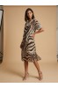 ΦΟΡΕΜΑ MIDI ANIMAL PRINT