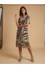 ΦΟΡΕΜΑ MIDI ANIMAL PRINT