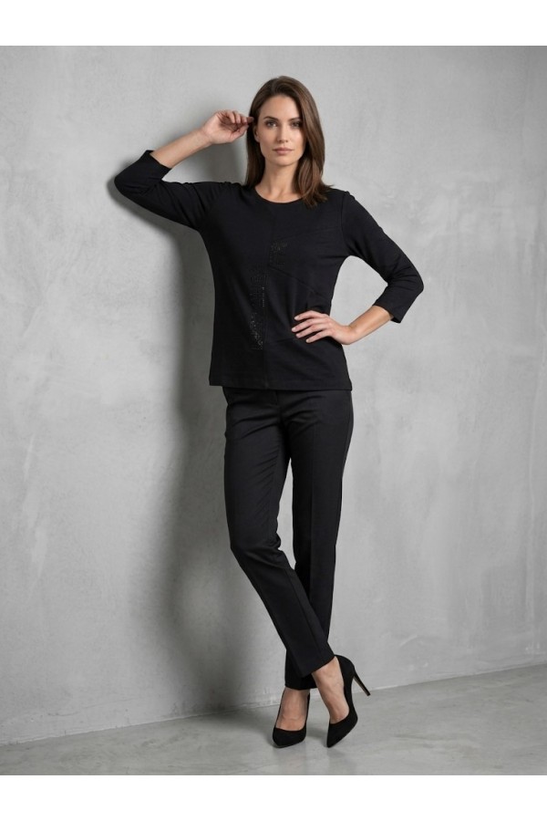 ΜΠΛΟΥΖΑ VISCOSE ME MANIKI 3/4