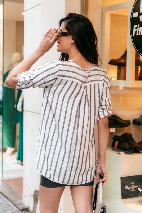 ΠΟΥΚΑΜΙΣΟ VISCOSE ΜΕ ΑΣΗΜΟΚΛΩΣΤΗ