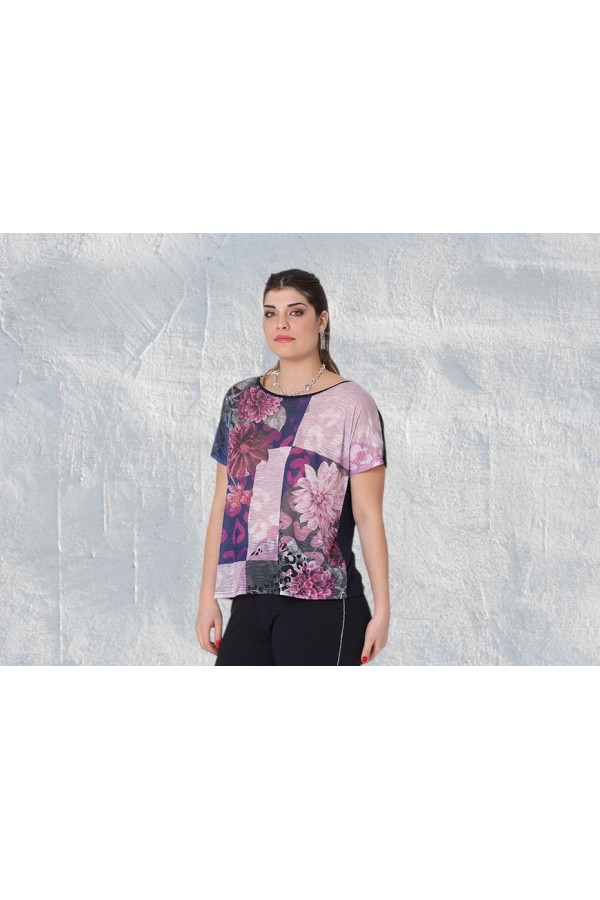 ΜΠΛΟΥΖΑ VISCOSE ΜΕ ΛΟΥΛΟΥΔΙΑ
