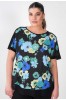ΜΠΛΟΥΖΑ VISCOSE FLORAL ΛΑΙΜΟΚΟΨΗ