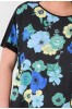 ΜΠΛΟΥΖΑ VISCOSE FLORAL ΛΑΙΜΟΚΟΨΗ