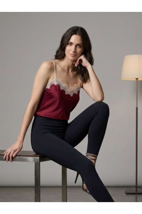 ΜΠΛΟΥΖΑ CAMISOLE ΣΑΤΕΝ ΣΕ LINGERIE STYLE