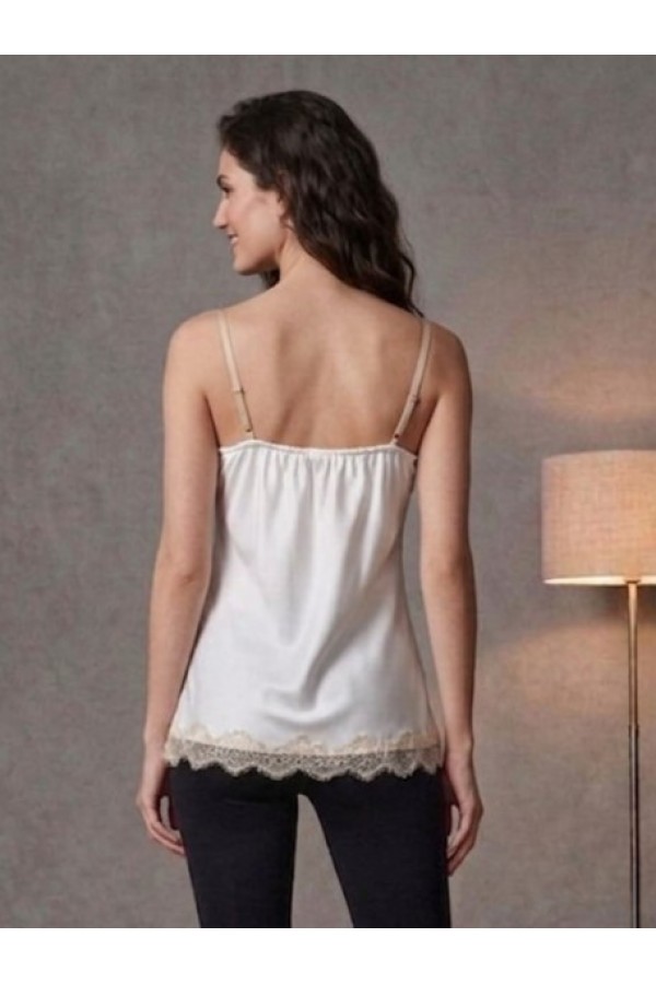 ΜΠΛΟΥΖΑ CAMISOLE ΣΑΤΕΝ ΣΕ LINGERIE STYLE