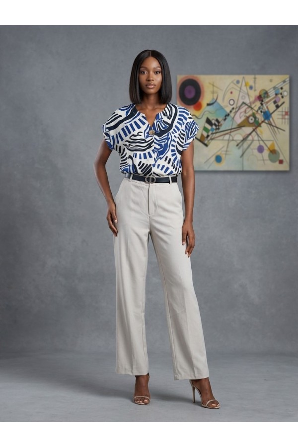 ΜΠΛΟΥΖΑ TUNIC STYLE ΜΟΤΙΒΟ ABSTRACT