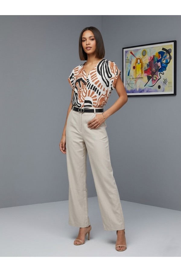 ΜΠΛΟΥΖΑ TUNIC STYLE ΜΟΤΙΒΟ ABSTRACT