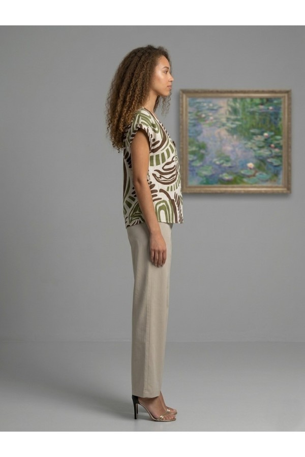 ΜΠΛΟΥΖΑ TUNIC STYLE ΜΟΤΙΒΟ ABSTRACT