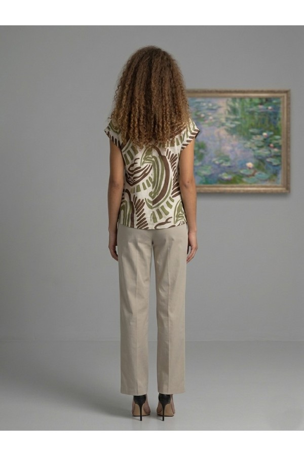 ΜΠΛΟΥΖΑ TUNIC STYLE ΜΟΤΙΒΟ ABSTRACT