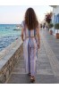 ΣΕΤ ΠΑΝΤΕΛΟΝΙ - ΠΟΥΚΑΜΙΣΟ COLOR- BLOCKING SLIM FIT