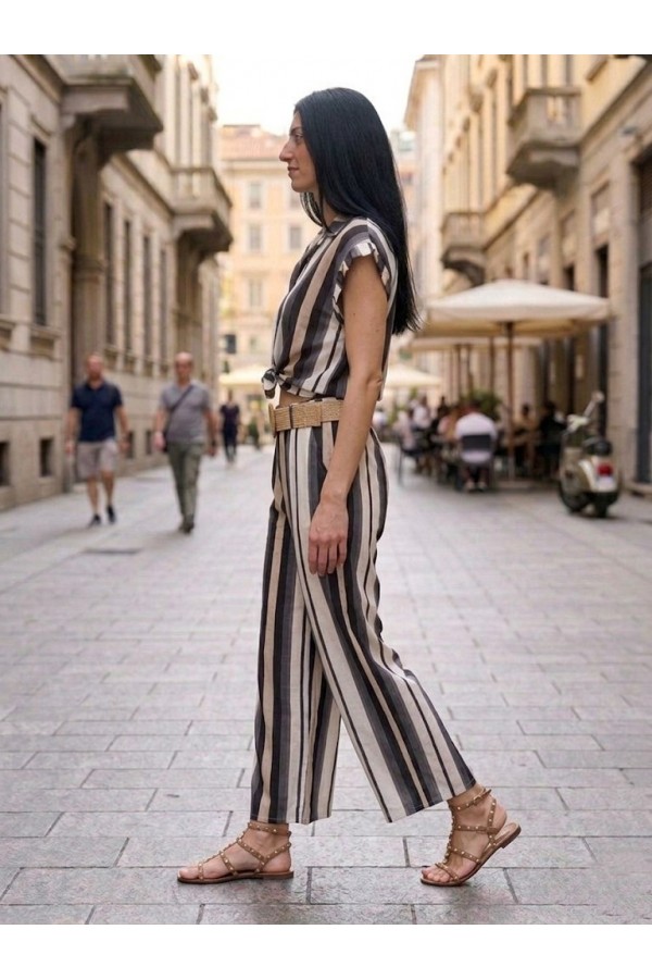 ΣΕΤ ΠΑΝΤΕΛΟΝΙ - ΠΟΥΚΑΜΙΣΟ COLOR- BLOCKING SLIM FIT