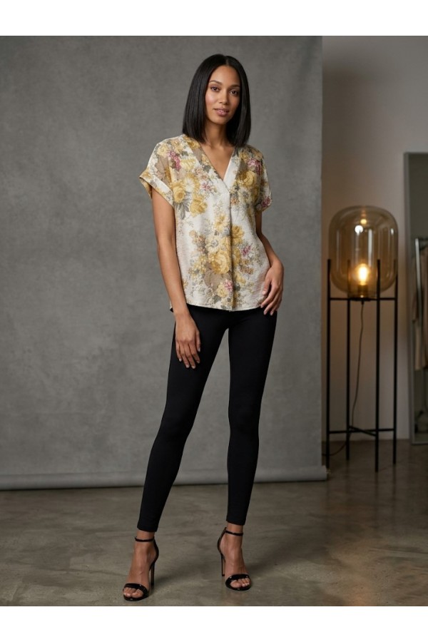 ΜΠΛΟΥΖΑ FLORAL ΛΑΙΜΟΚΟΨΗ ΒΕ