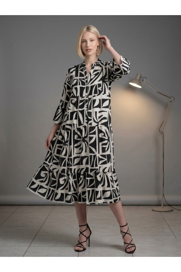 ΦΟΡΕΜΑ BOHO STYLE ΓΕΩΜΕΤΡΙΚΟ PRINT