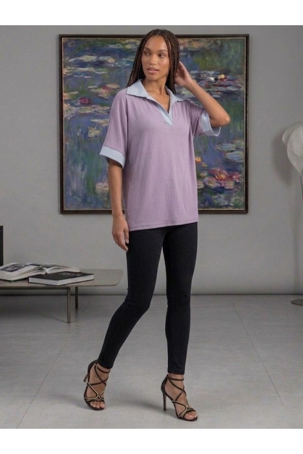 ΜΠΛΟΥΖΑ VISCOSE ΜΕ ΓΙΑΚΑ