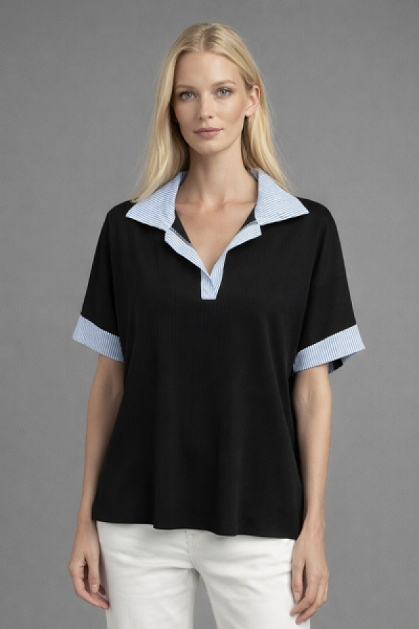 ΜΠΛΟΥΖΑ VISCOSE ΜΕ ΓΙΑΚΑ