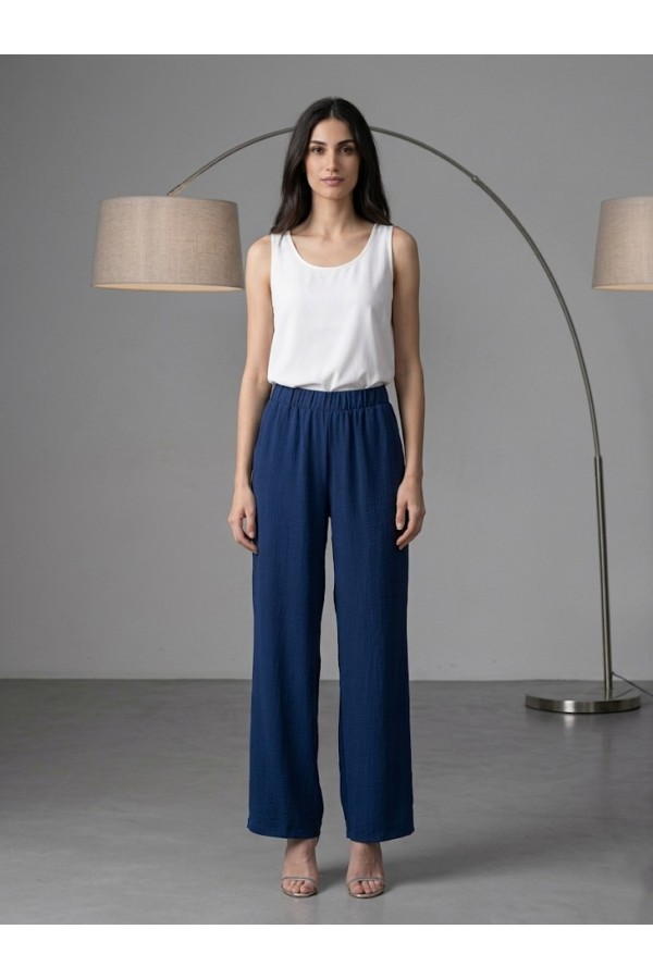 ΠΑΝΤΕΛΟΝΙ ΨΗΛΟΜΕΣΟ LINEN LOOK