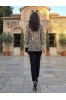 ΜΠΛΟΥΖΑ ANIMAL PRINT LEOPAR ΜΕ ΠΑΓΙΕΤΑ ΚΑΙ ΜΑΝΙΚΙ 3/4
