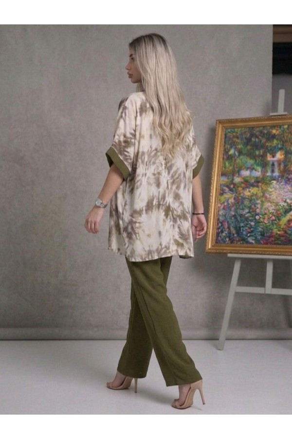 ΣΕΤ ΤΡΙΩΝ ΤΕΜΑΧΙΩΝ ΜΕ FLORAL ΚΙΜΟΝΟ