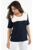 ΜΠΛΟΥΖΑ ΛΑΙΚΟΚΟΨΗ VISCOSE ΜΕ ΣΤΡΑΣ