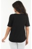ΜΠΛΟΥΖΑ ΛΑΙΚΟΚΟΨΗ VISCOSE ΜΕ ΣΤΡΑΣ