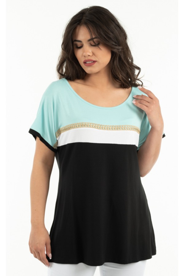 ΜΠΛΟΥΖΑ ΛΑΙΜΟΚΟΨΗ VISCOSE