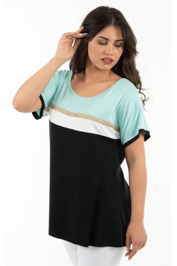 ΜΠΛΟΥΖΑ ΛΑΙΜΟΚΟΨΗ VISCOSE