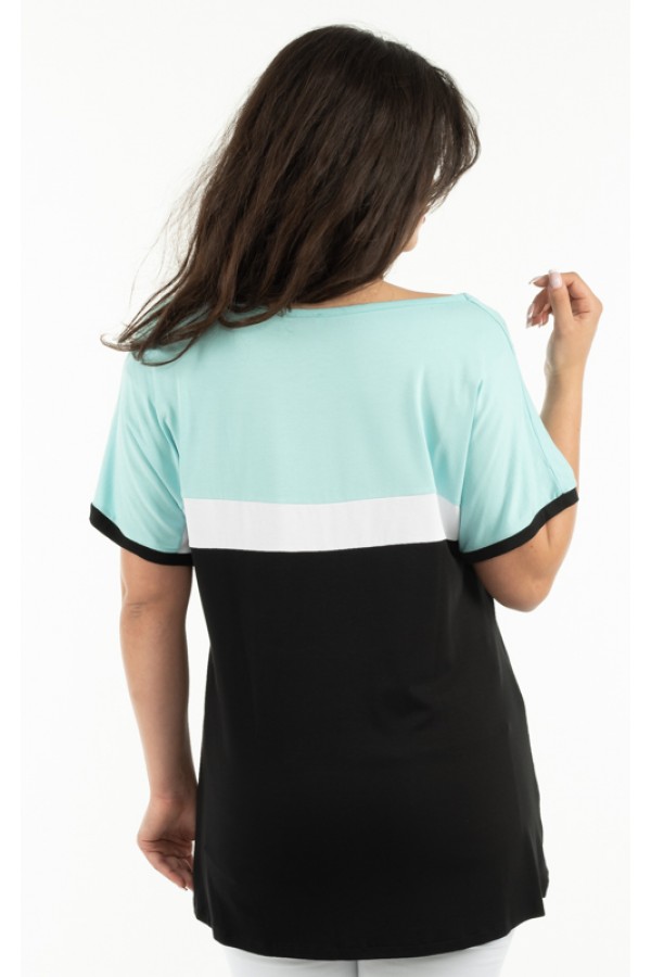 ΜΠΛΟΥΖΑ ΛΑΙΜΟΚΟΨΗ VISCOSE