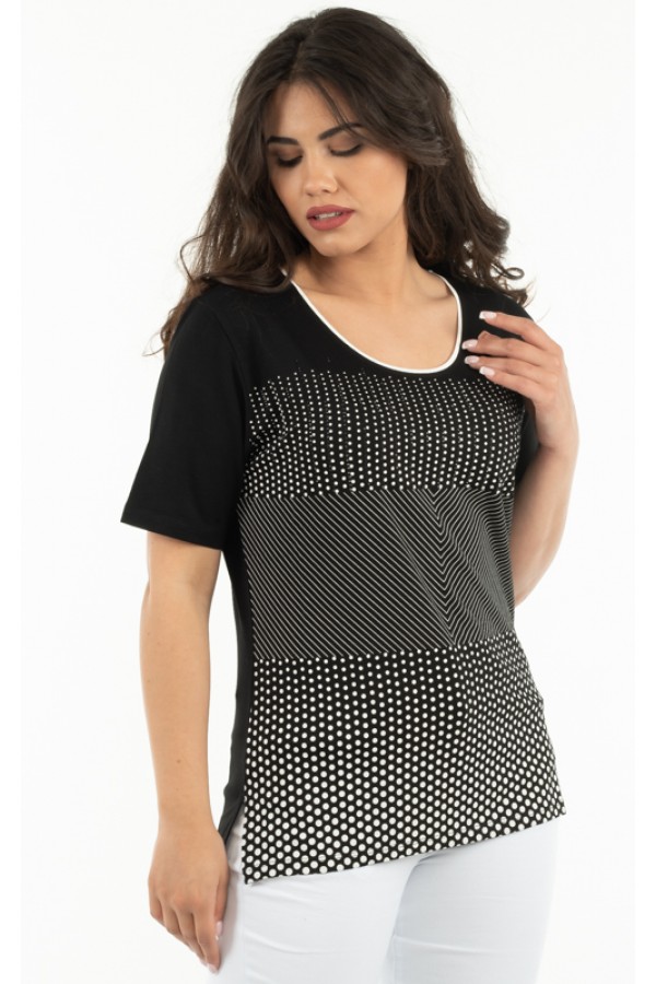 ΜΠΛΟΥΖΑ ΛΑΙΜΟΚΟΨΗ VISCOSE