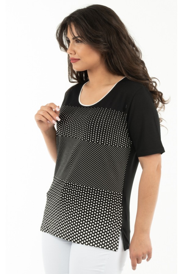 ΜΠΛΟΥΖΑ ΛΑΙΜΟΚΟΨΗ VISCOSE