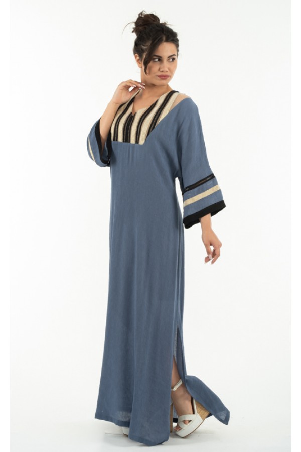 ΜΑΧΙ ΦΟΡΕΜΑ VISCOSE ΜΕ ΤΡΕΣΑ