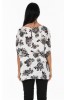 ΜΠΛΟΥΖΑ FLORAL ΛΑΙΜΟΚΟΨΗ