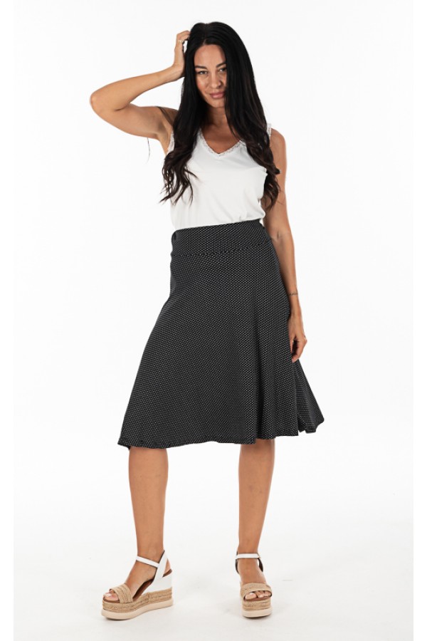 ΦΟΥΣΤΑ ΠΟΥΑ VISCOSE ΜΕ ΛΑΣΤΙΧΟ ΣΤΗ ΜΕΣΗ
