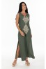 ΚΑΦΤΑΝΙ VISCOSE LINEN LOOK ΜΕ ΤΥΠΩΜΑ