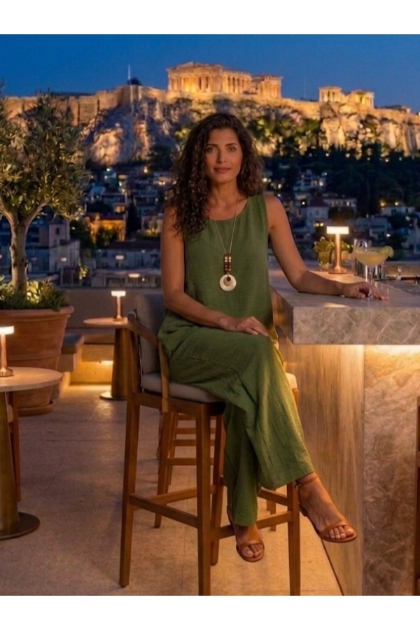 ΣΕΤ ME ΚΟΛΙΕ  ( ΜΠΛΟΥΖΑ-ΠΑΝΤΕΛΟΝΑ CROP)