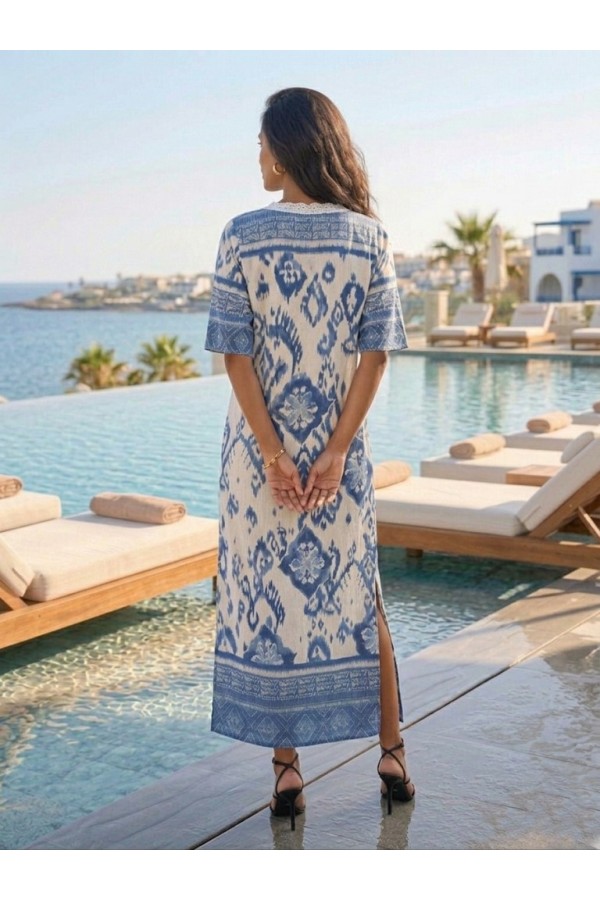 ΦΟΡΕΜΑ MAXI RESORT ΜΕ ΤΥΠΩΜΑ FOLK
