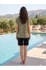 ΜΠΛΟΥΖΑ ΒΑΜΒΑΚΕΡΗ ETHNIC STYLE ΜΕ ΔΙΑΚΟΣΜΗΤΙΚΟ ΚΟΥΜΠΙ
