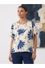 ΜΠΛΟΥΖΑ FLORAL OVERSIZED ΣΑΤΕΝ